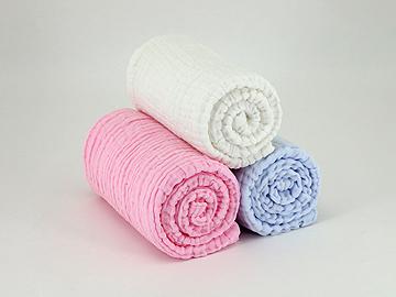 Solid color gauze bath towel